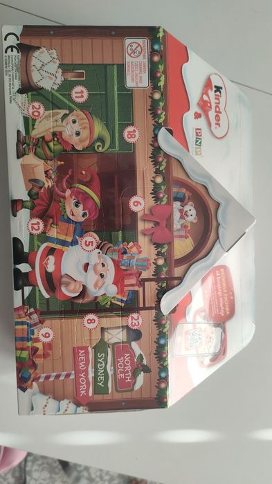 Kalendarz adwentowy Kinder