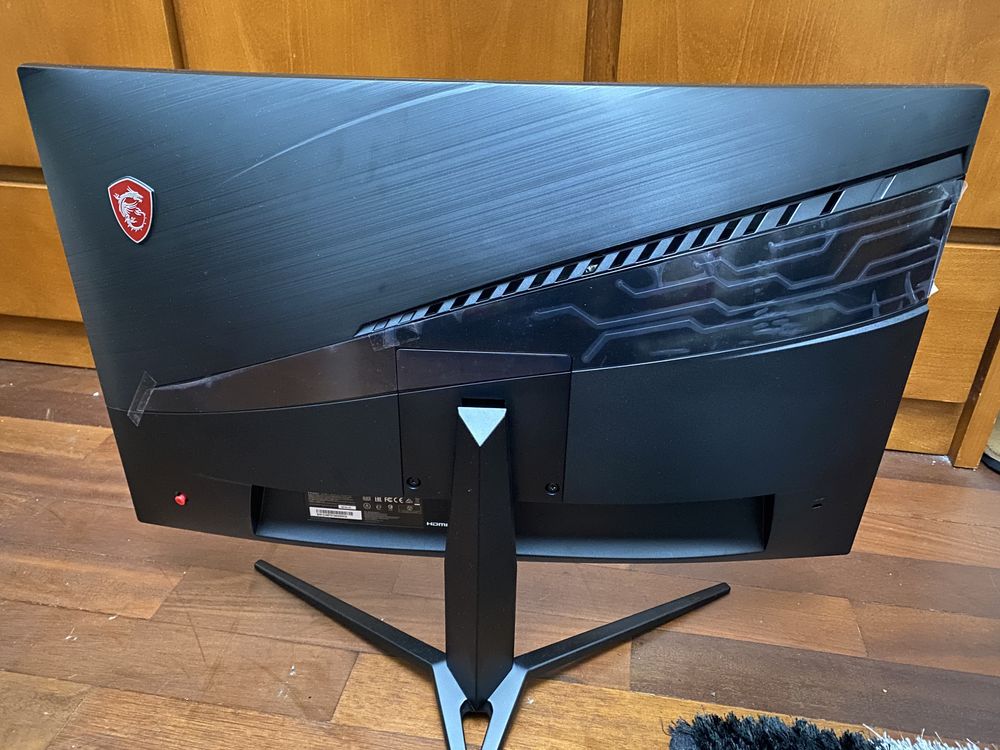 Monitor Msi optix mag272c curvo 165hz para peças