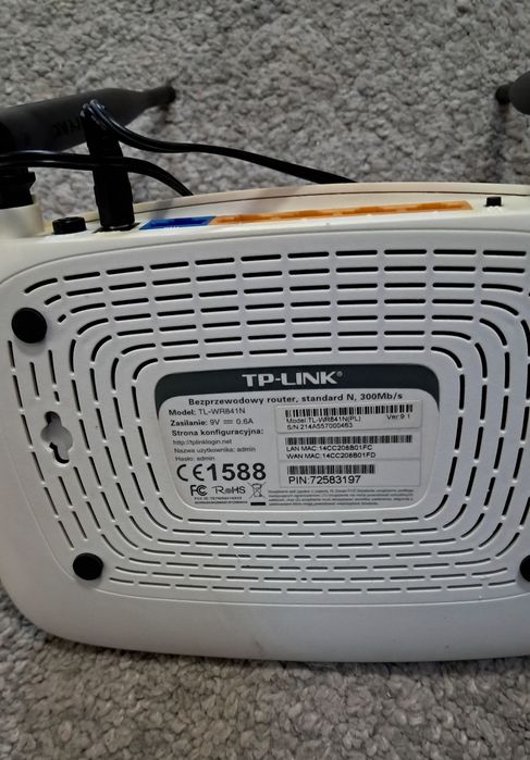 Ruter bezprzewodowy TP-Link TL-WR841N