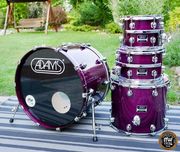 Perkusja Adams 8000 Dpresent 22”, 10”, 12”, 16” Purple Stain ‼️