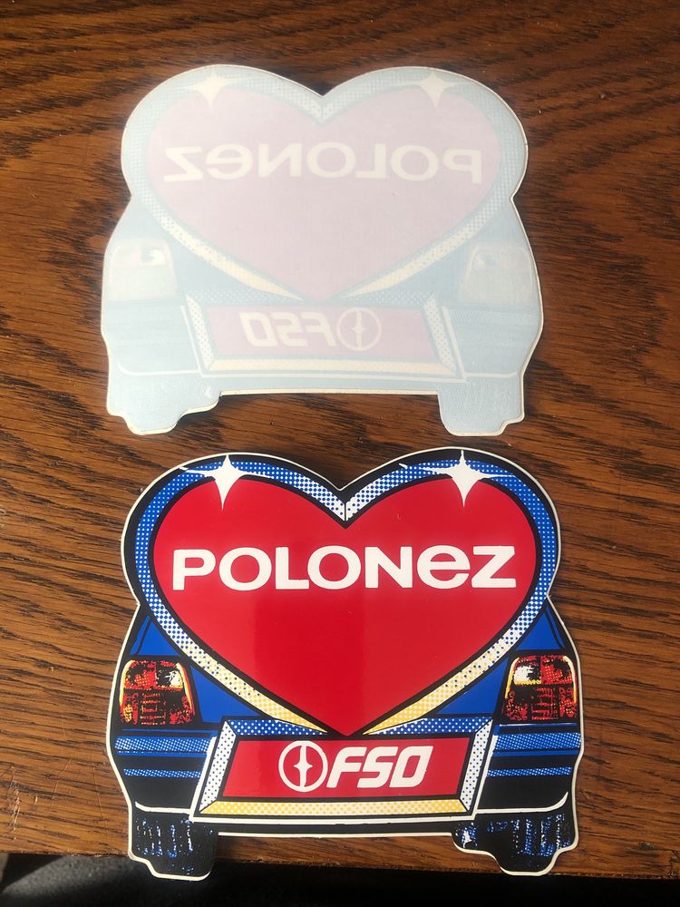 Naklejka FSO Polonez