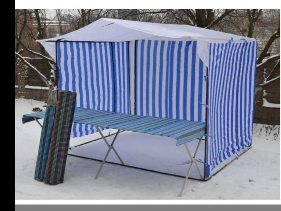 палатка торгівельна, намет.