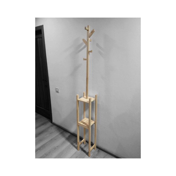 Вішалка для одягу в коридор Стійка для одягу Вешалка для одежды дерево