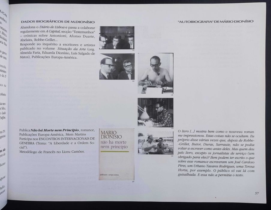 Vida e Obra de Mário Dionísio | Não há morte nem princípio
