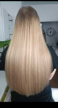 Włosy słowiańskie lux ok 54-55cm 89g