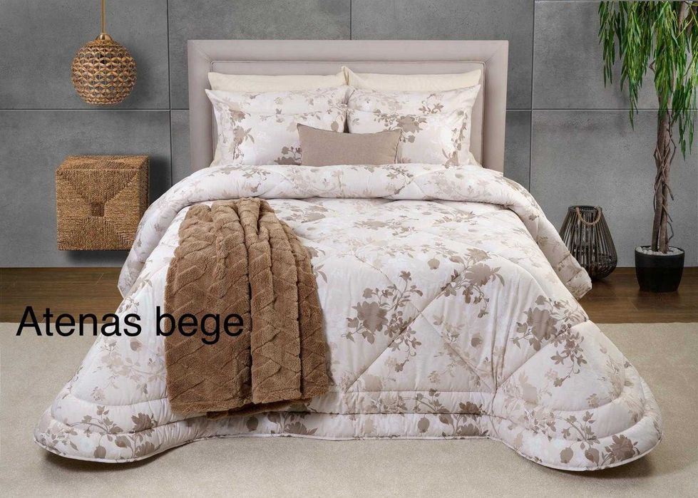 Edredão estampado de qualidade superior. 250X260 CMS C/2