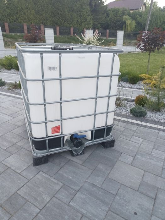 Mauzer 1000l mauser bańka beczka zbiornik nawadnianie deszczówka