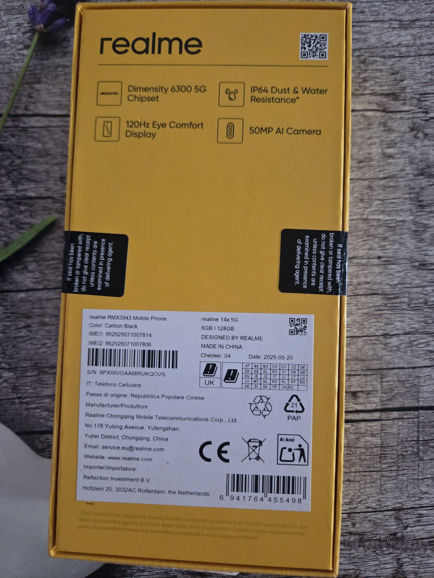 REALME 14X  5G  Nowy