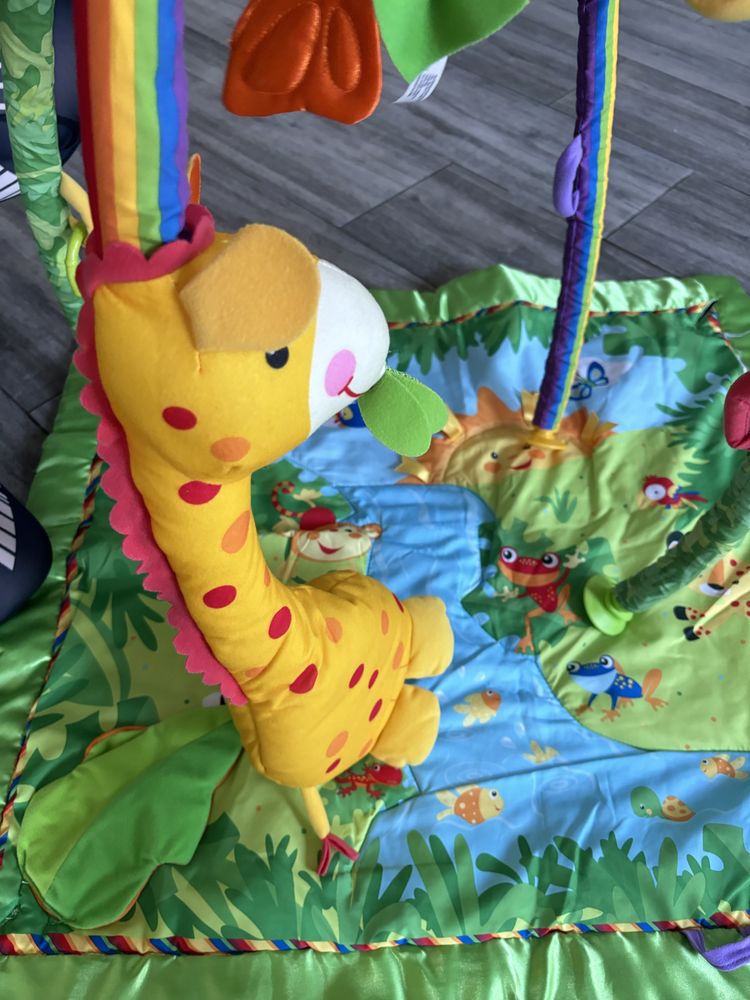 Tapete de atividades fisher price rainforest