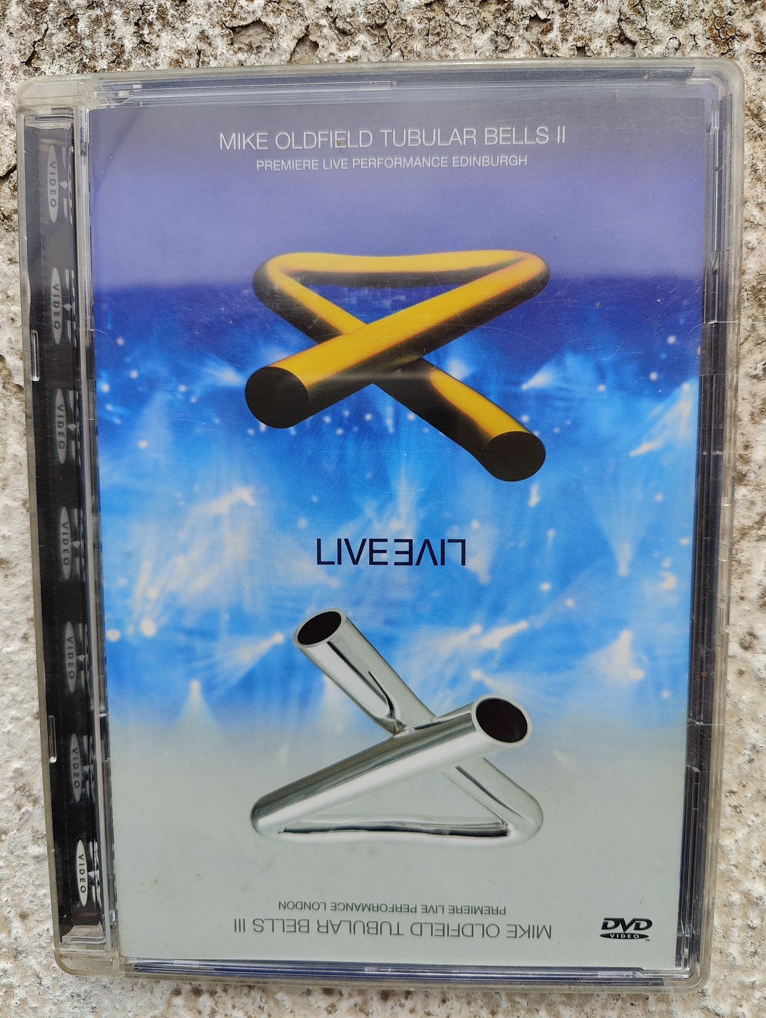 DVD Mike Oldfield - Tubular Bells 2 and Tubular Bells 3
