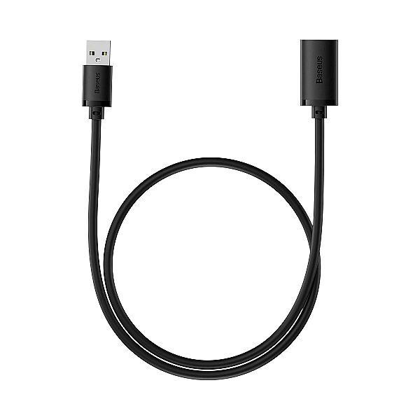 Przedłużacz kabel Usb 3.0/0.5m Baseus AirJoy Series - czarny