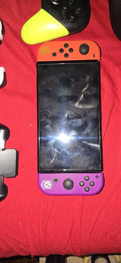 Nintendo Switch OLED+ jay cony moba pad o wartosci 300 zl !przerobiona