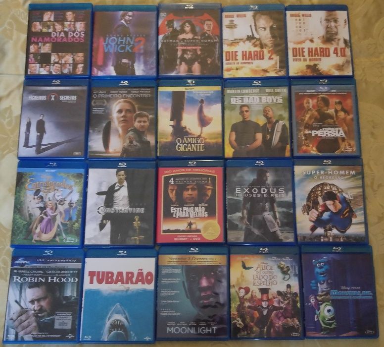 Conjunto de Blurays - Parte 1