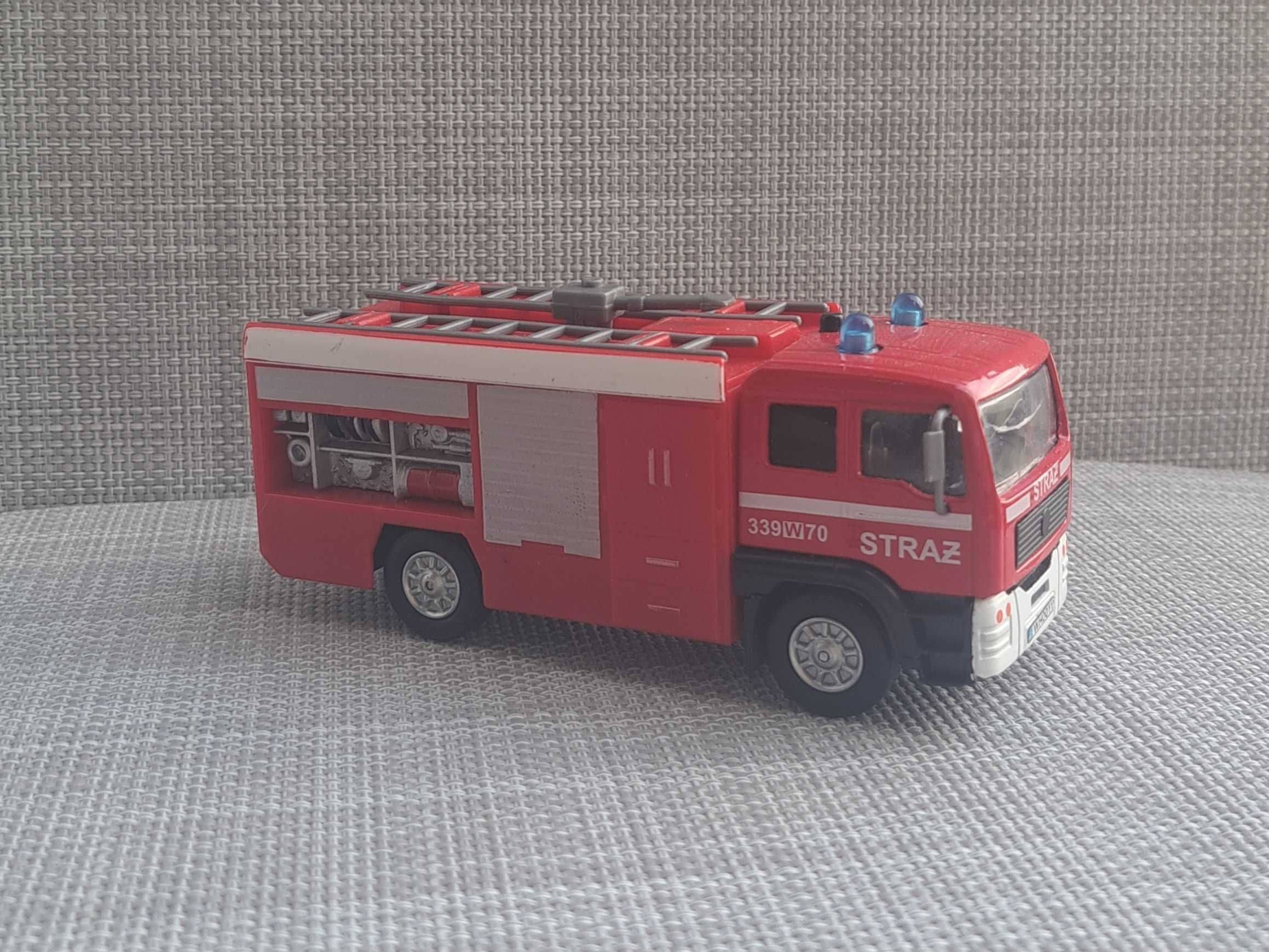 Wóz strażacki bezwładnościowy dla dzieci 13,5 cm