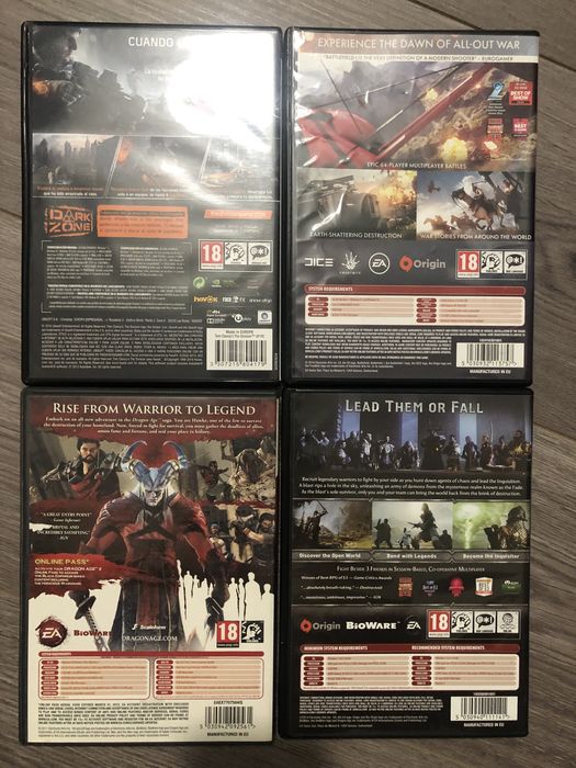 Diversos jogos PC