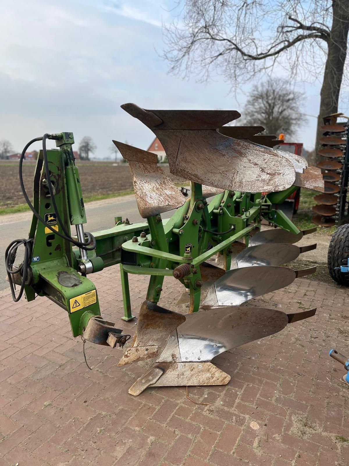 Pług obrotowy 4 3+1 skibowy Kuhn  John Deere Master 120 * import DE*