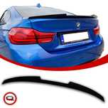 BMW F32 F36 Lotka Spoiler Dokładka Tylna M4 Look Czarny Połysk