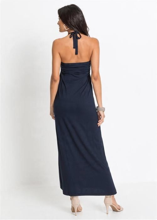 B.P.C Sukienka maxi sexi odkryte plecy ^36/38
