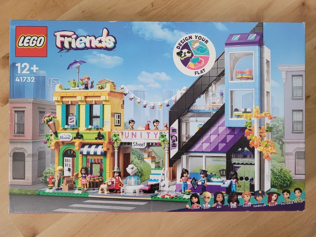 LEGO 41732 Friends - Sklep wnętrzarski i kwiaciarnia w śródmieściu