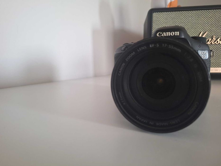 Canon EOS 7D + Obiektyw 17-55 1:2.8 Bateria + Torba