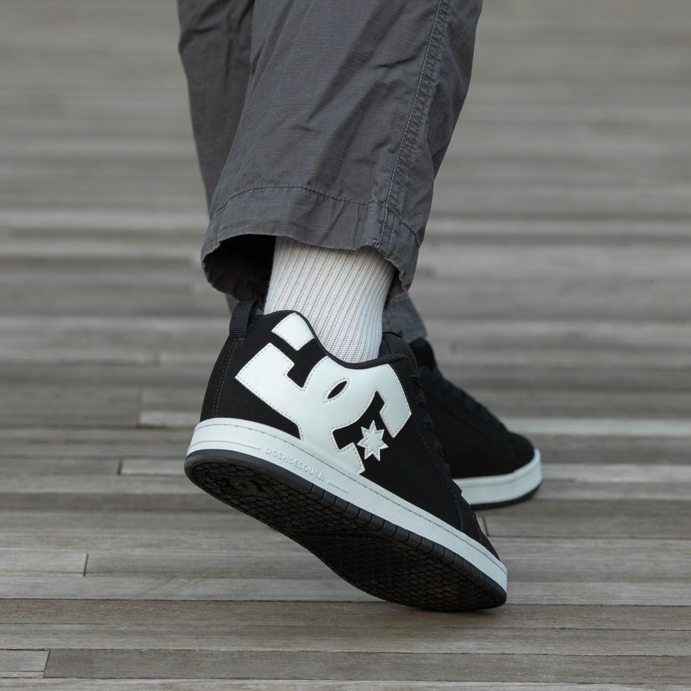 DC Shoes Court Graffik Black White