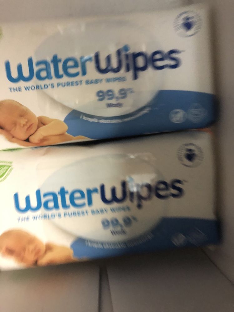 Karton 12 sz waterwipes mokre chustki dla dzieci 99% wody
