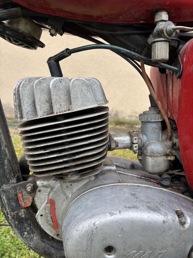 Mz ts 125 oryginal czerwony