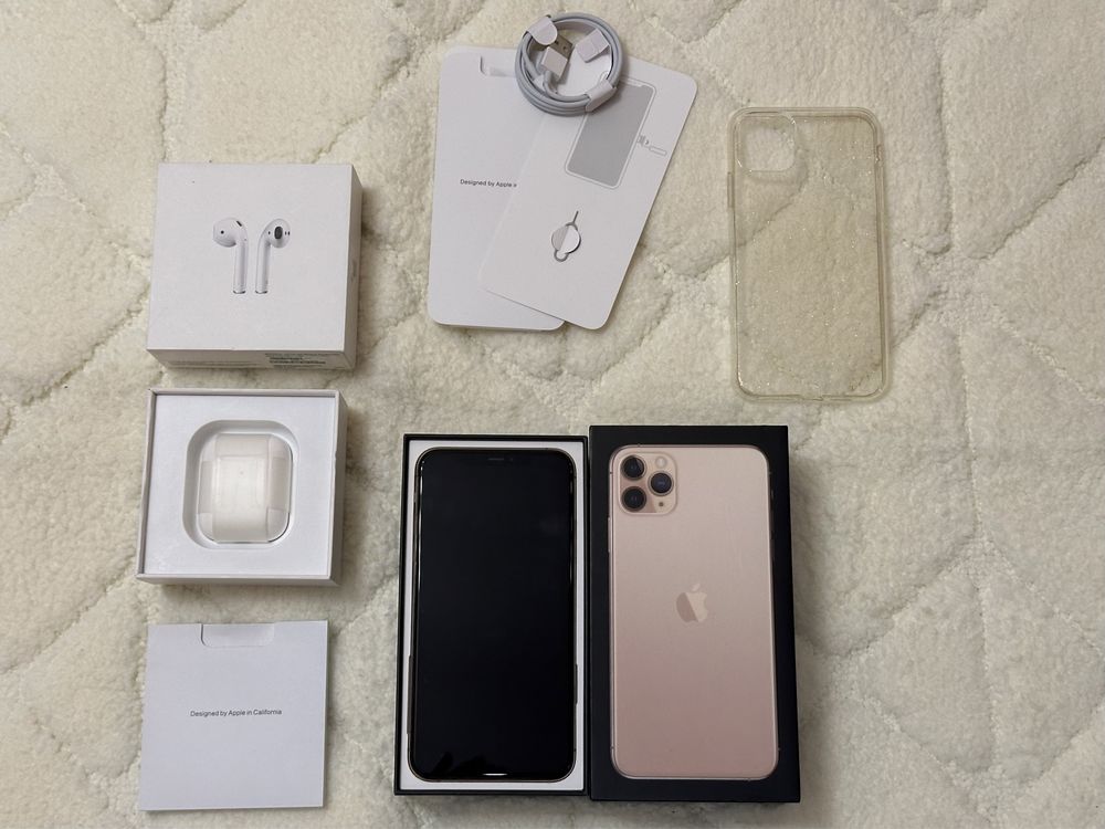 iPhone 11 Pro Max, Gold, 64 GB, Dual SIM