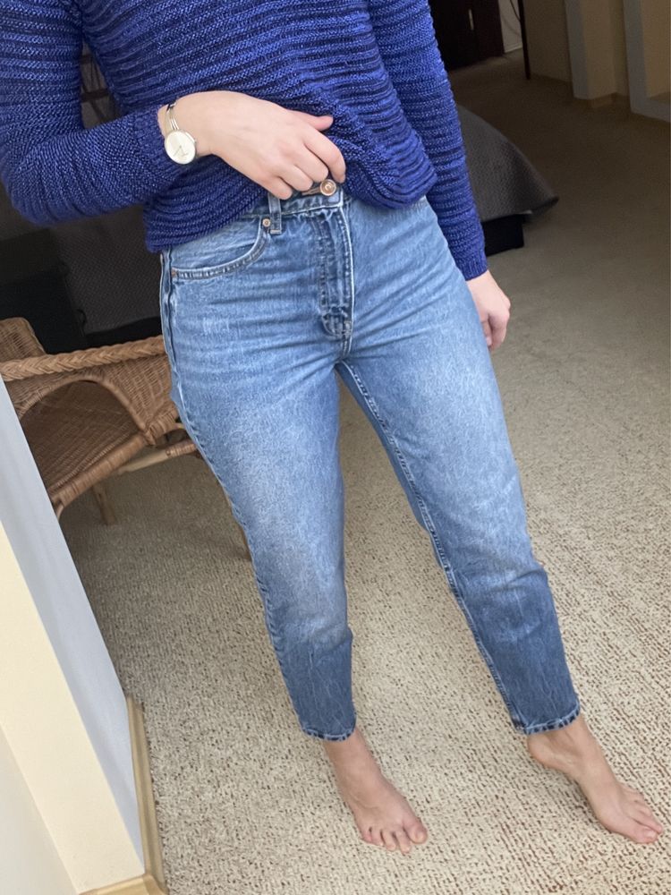 Джинси MOM (Bershka)