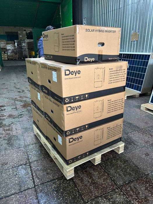 Гібридний/мережвий Інвертор Deye 6k 8k 10k 12k 15k
