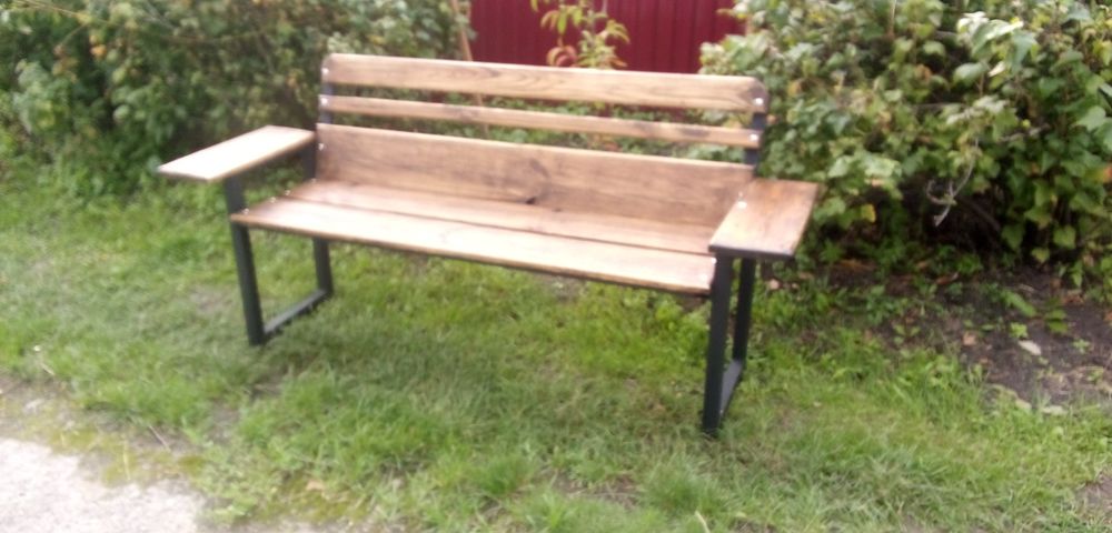 Лавочка садовая под заказ