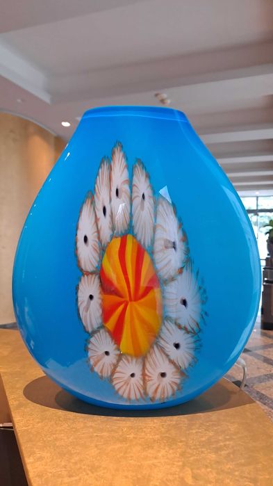 Lampa szkło dmuchane Murano kolekcja Millefiori