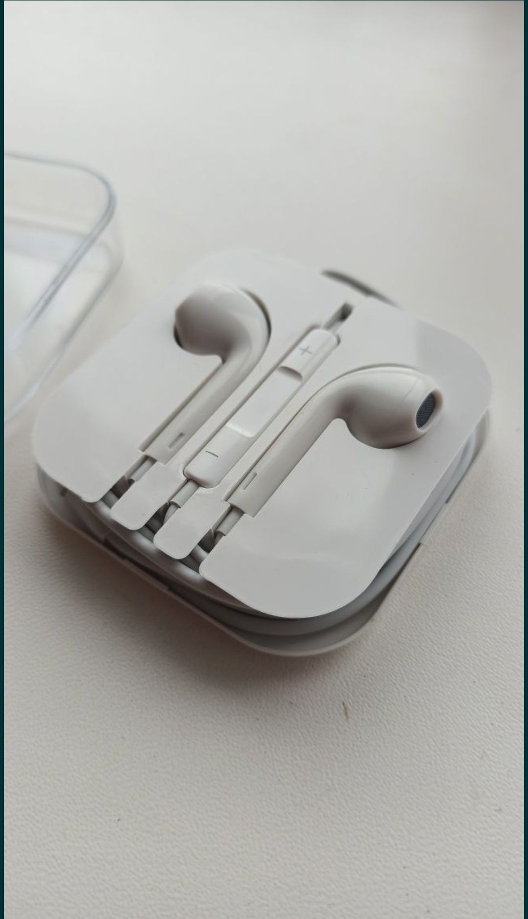 Новые наушники Apple EarPods mini-jack 3.5mm White аирподс IPhone