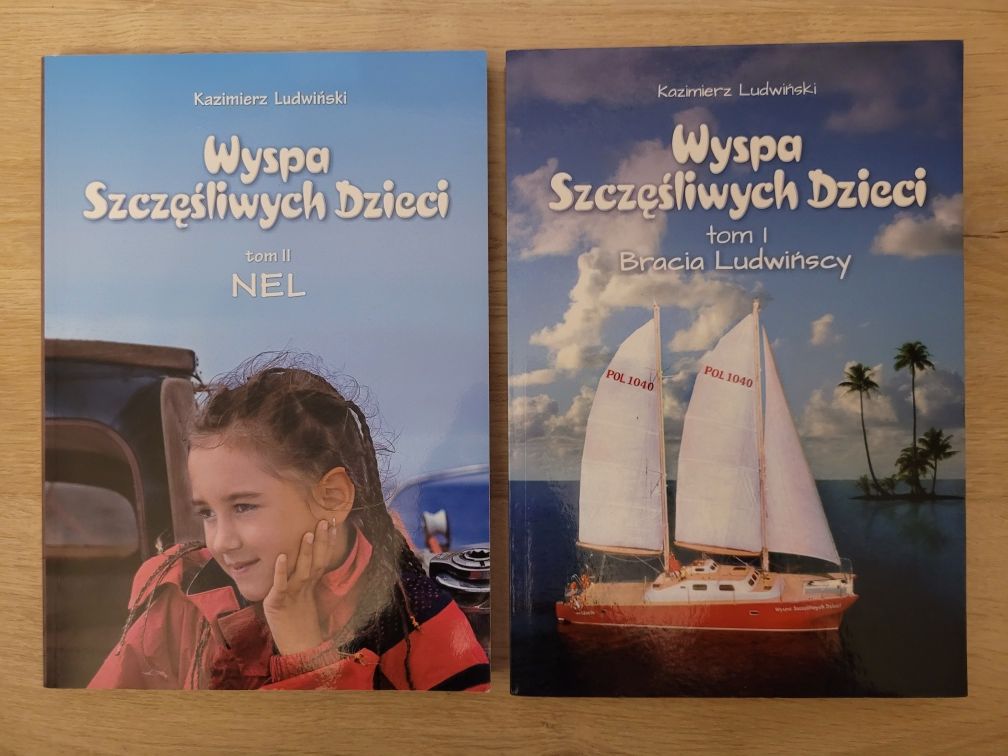 Kazimierz Ludwiński Wyspa Szczęśliwych Dzieci. Tom I i II.