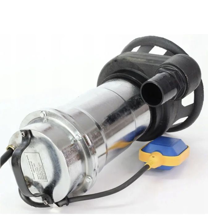 Нержавійка насос 2.5 kw + пожежний шланг. Насос фекальний дренажний