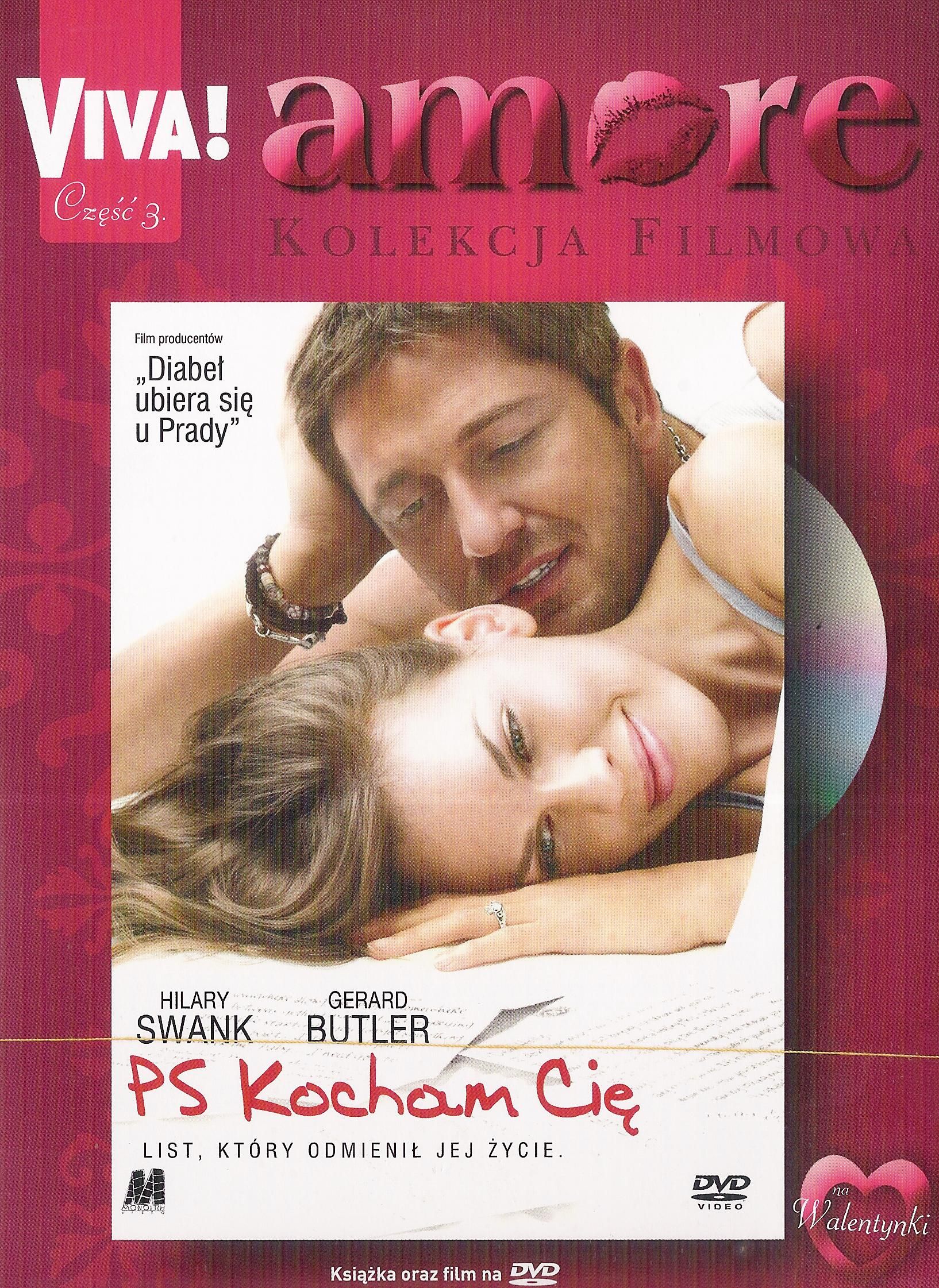 Viva Amore Kolekcja Filmowa 03 Ps Kocham Cię Płyta Dvd+Książka