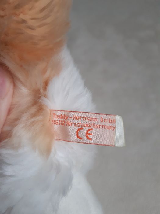 М'яка колекційна  іграшка  кіт Teddy Hermann