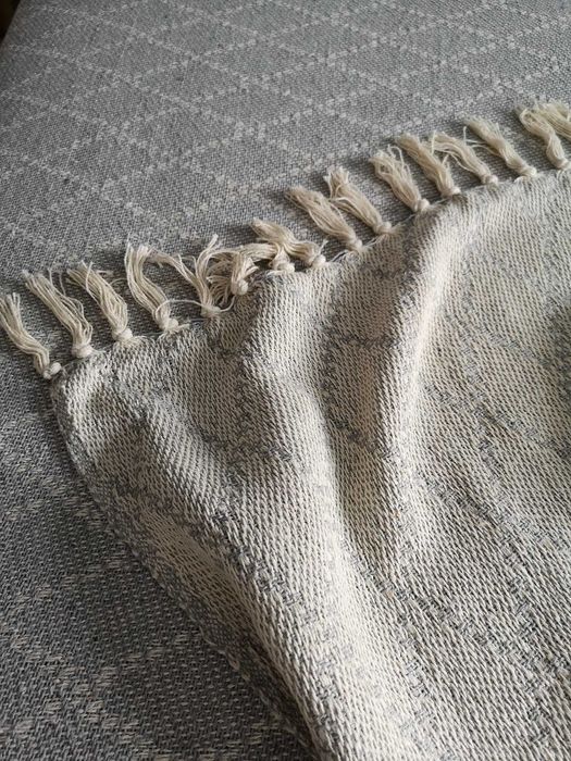 Narzuta bawełniana 200x220 boho loft w romby na łóżko NA PREZENT