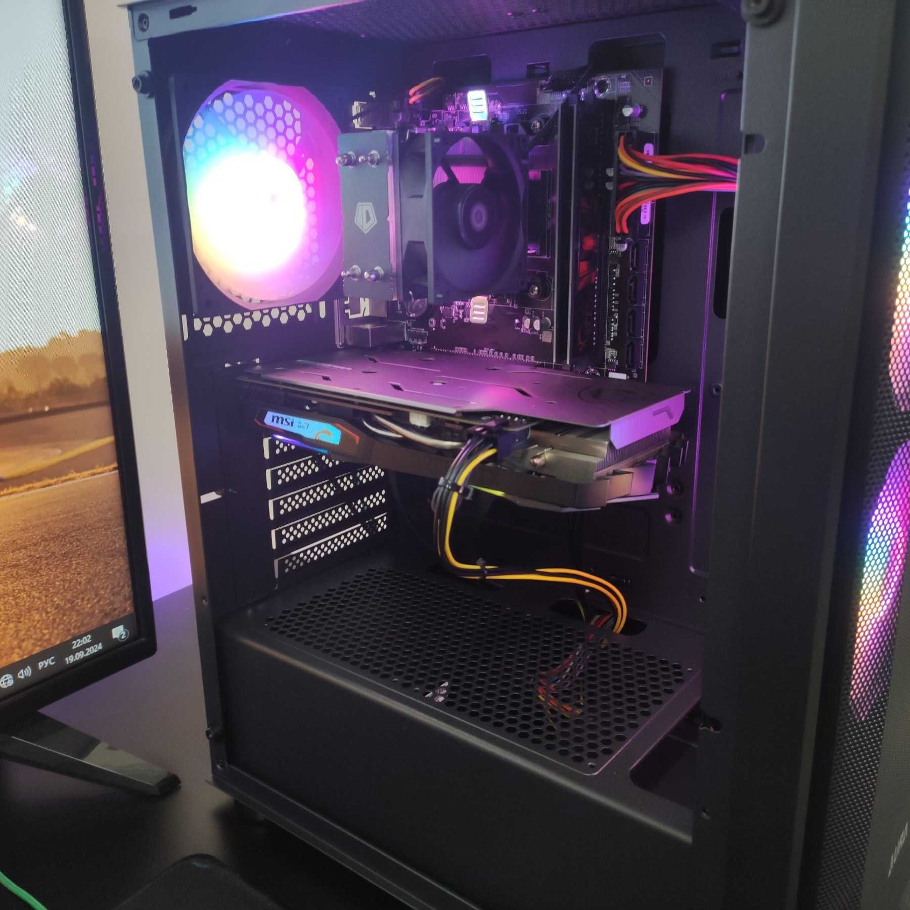 Компютер Новый Ryzen 5 5500, 16GB DDR4, MSI GTX 1660s 6GB, SSD 512GB