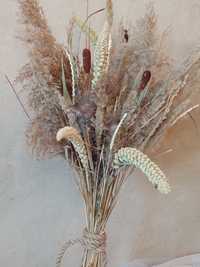 сухоцвіт декор букет насіння трави