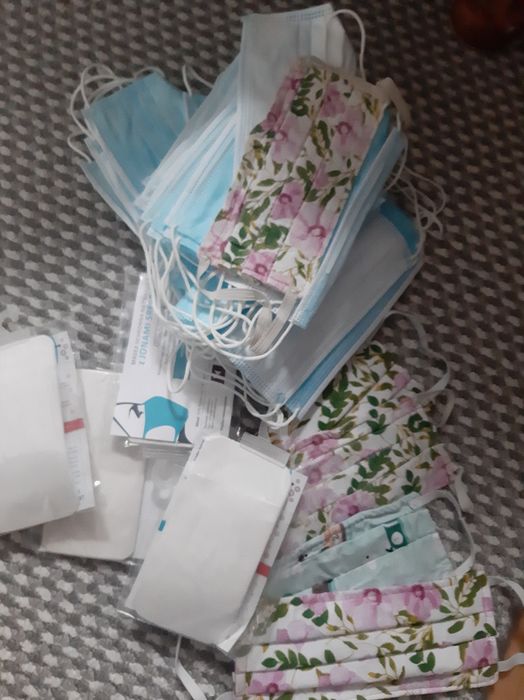 Maski i jonami srebra i zwykłe