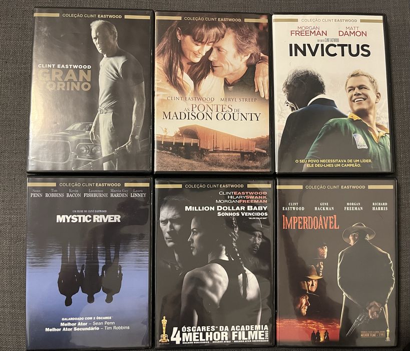 Coleção Dvds Clint Eastwood