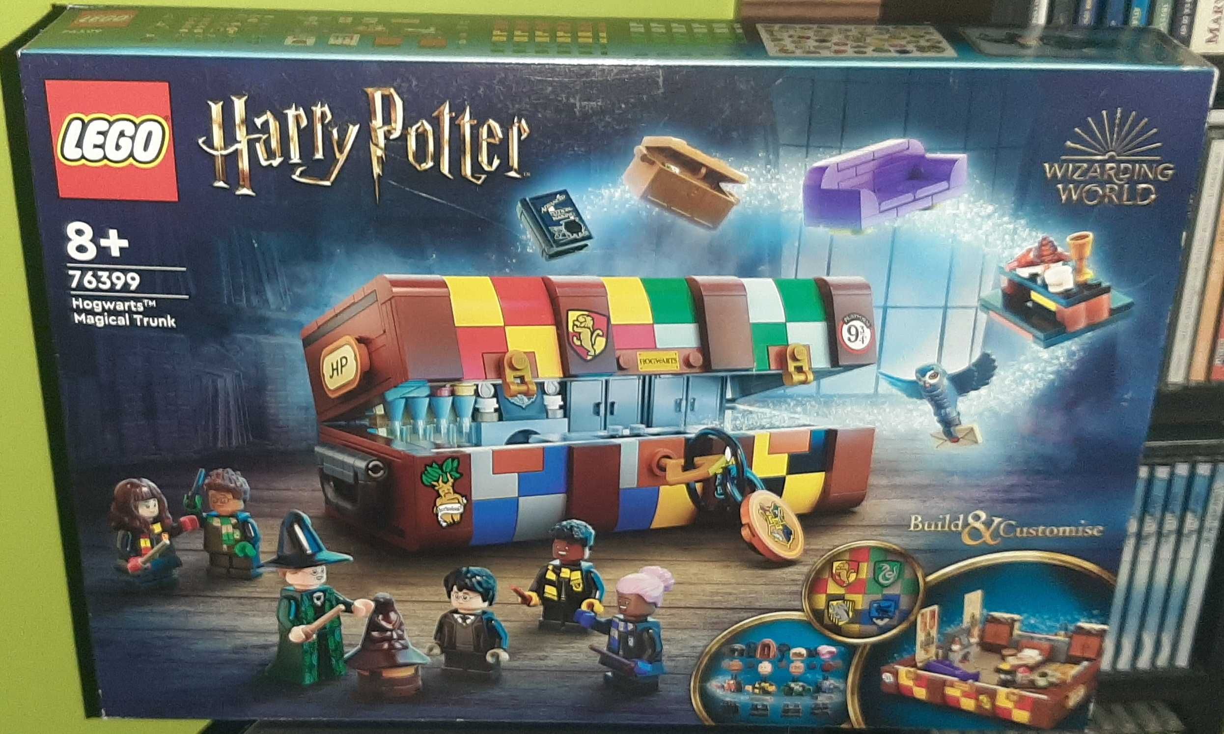 Nowe LEGO Harry Potter 76399 - Magiczny kufer z Hogwartu