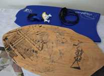 Pranchas de bodyboard e skimboard