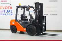 Toyota 02-8FDJF35  Bezpośrednio od TOYOTA! wózek widłowy Diesel 3,5t. UDT Gwarancja