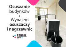 WYNAJEM Osuszaczy, Nagrzewnic, Klimatyzatorów, OSUSZANIE budynków
