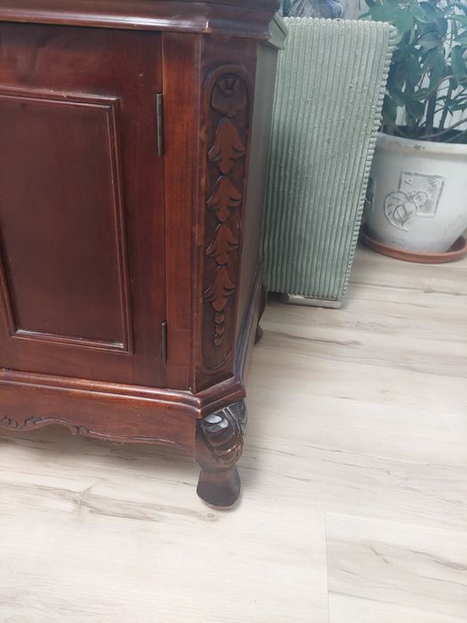 Meble kolonialne komplet tekowe