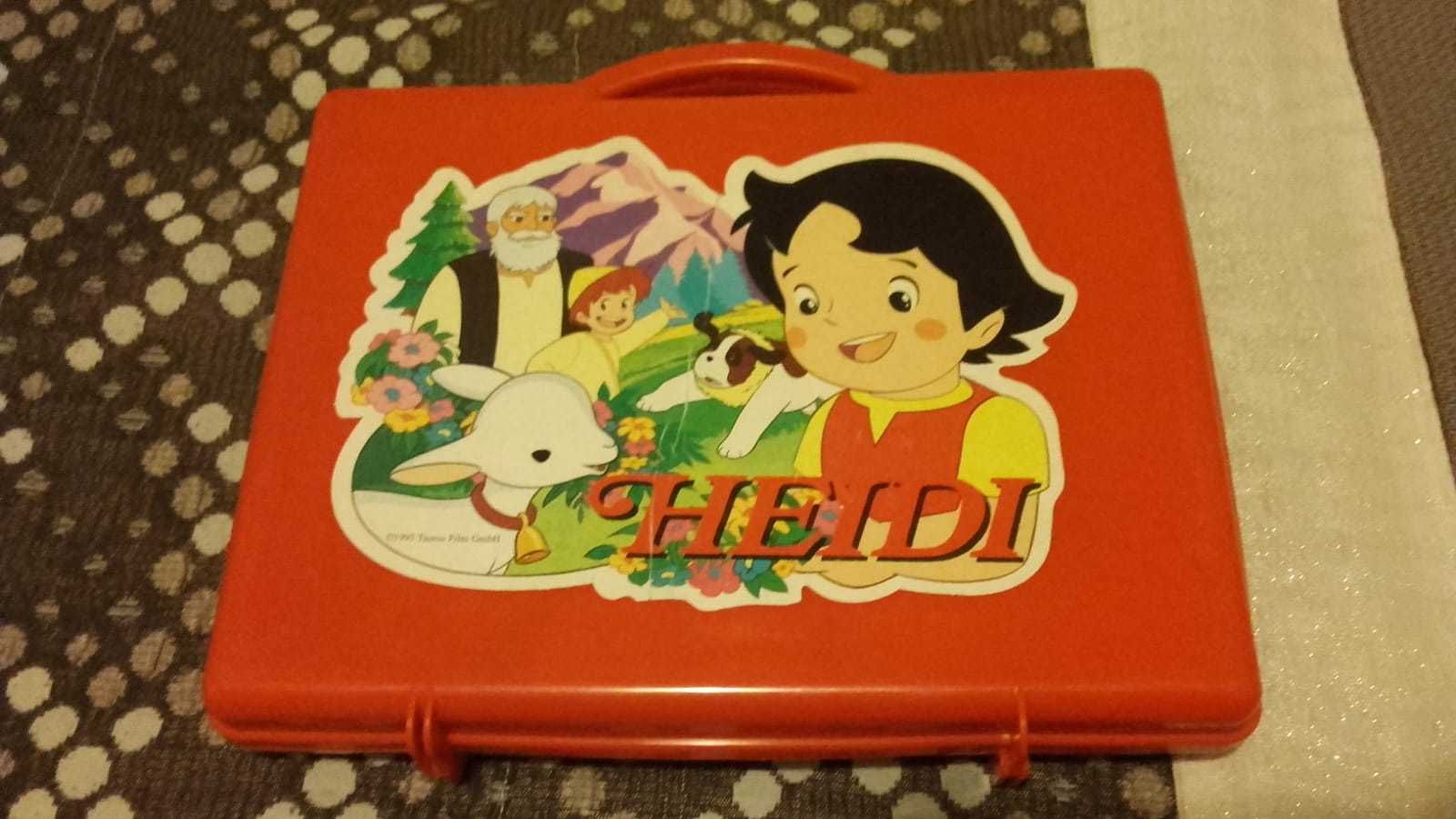 Cassetes Livros Caderneta E Mala Heidi Marco Conjunto/Separado Novos