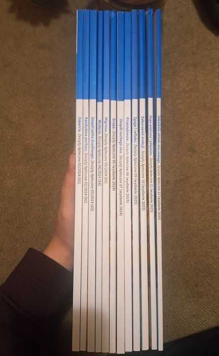 Zeszyty Apteczne 2024/2025 komplet