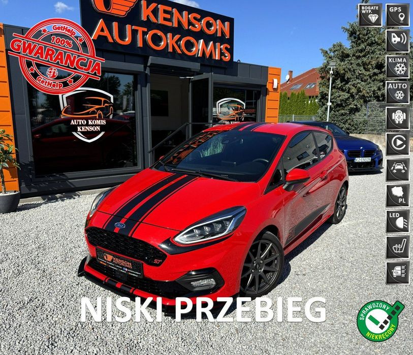 Ford Fiesta ST, LED, Klima, Navi,Tempomat,Asystent, Grzana Kierownica/Szyba/Fotele